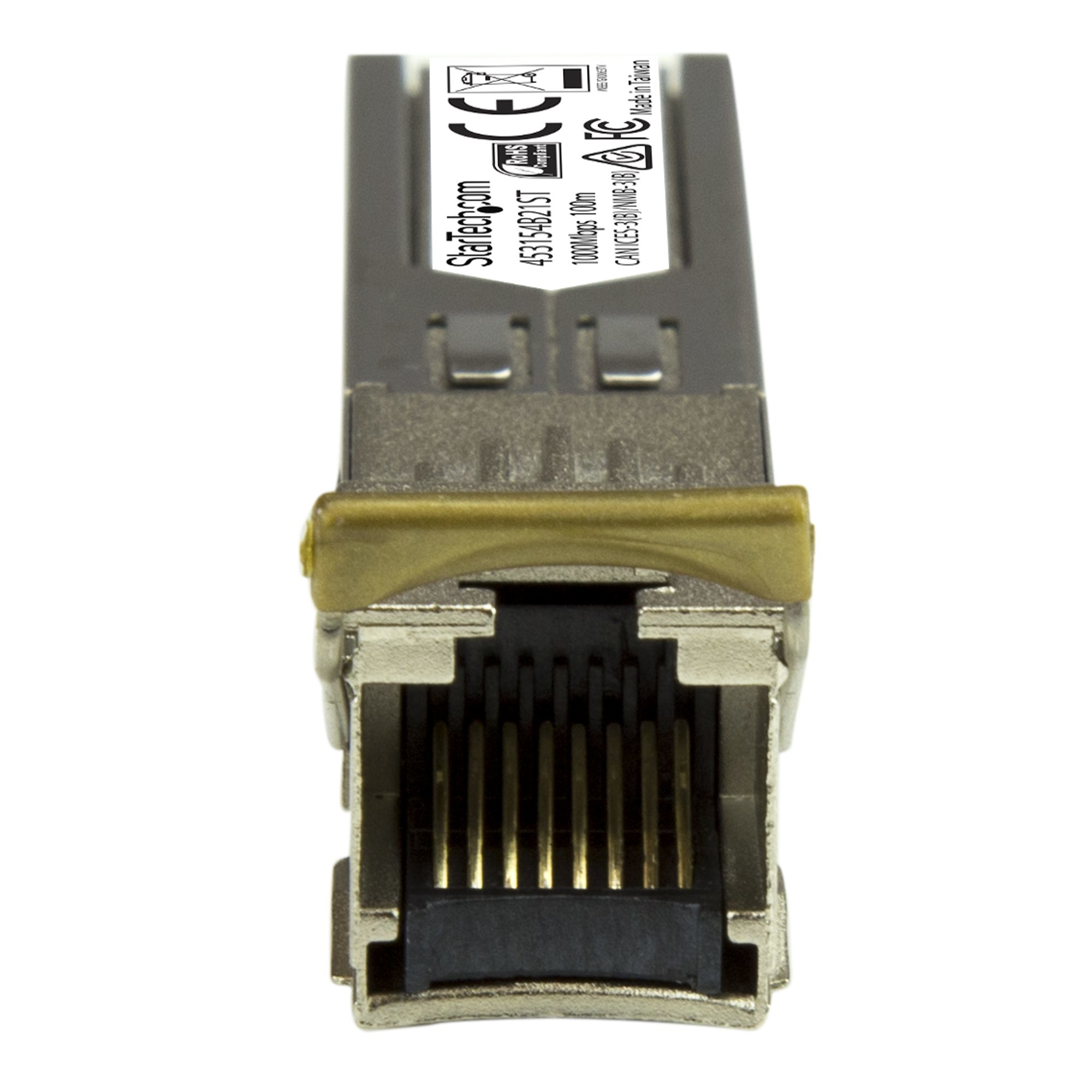 StarTech.com Giagbit Kupfer RJ45 SFP Transceiver Modul - HP 453154-B21 kompatibeles SFP - 1000Base-T - Mini GBIC - SFP (Mini-GBIC)-