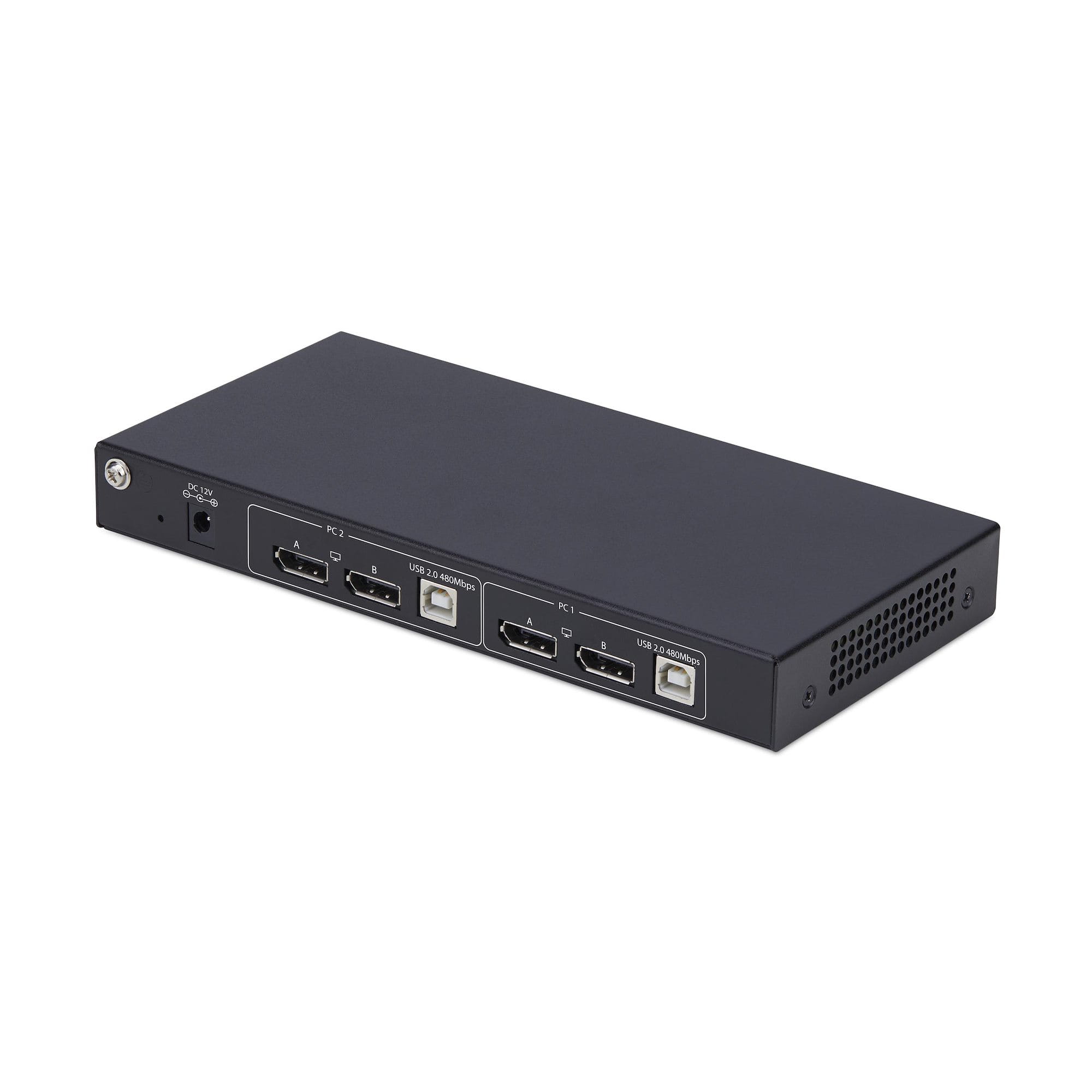 StarTech.com 2-Port Dual-Monitor DP KVM Switch