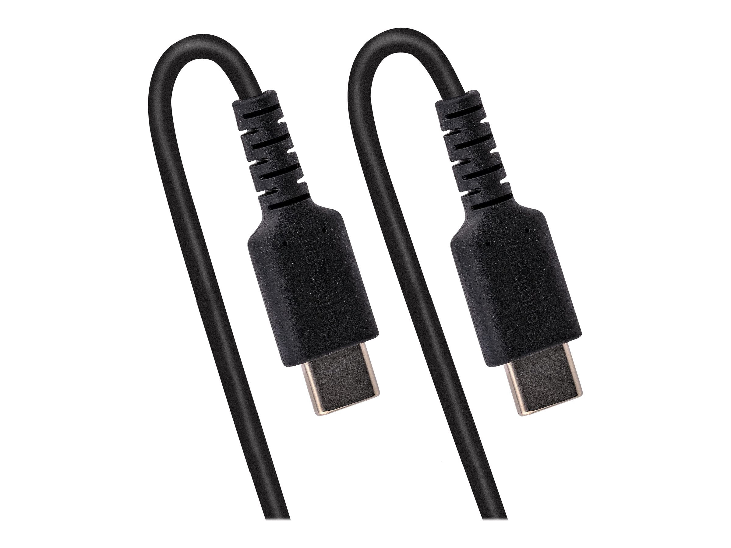 StarTech.com 50cm USB C auf USB C Kabel, Spiralkabel, USB C 2.0 Kabel - USB-Kabel - USB-C (M)