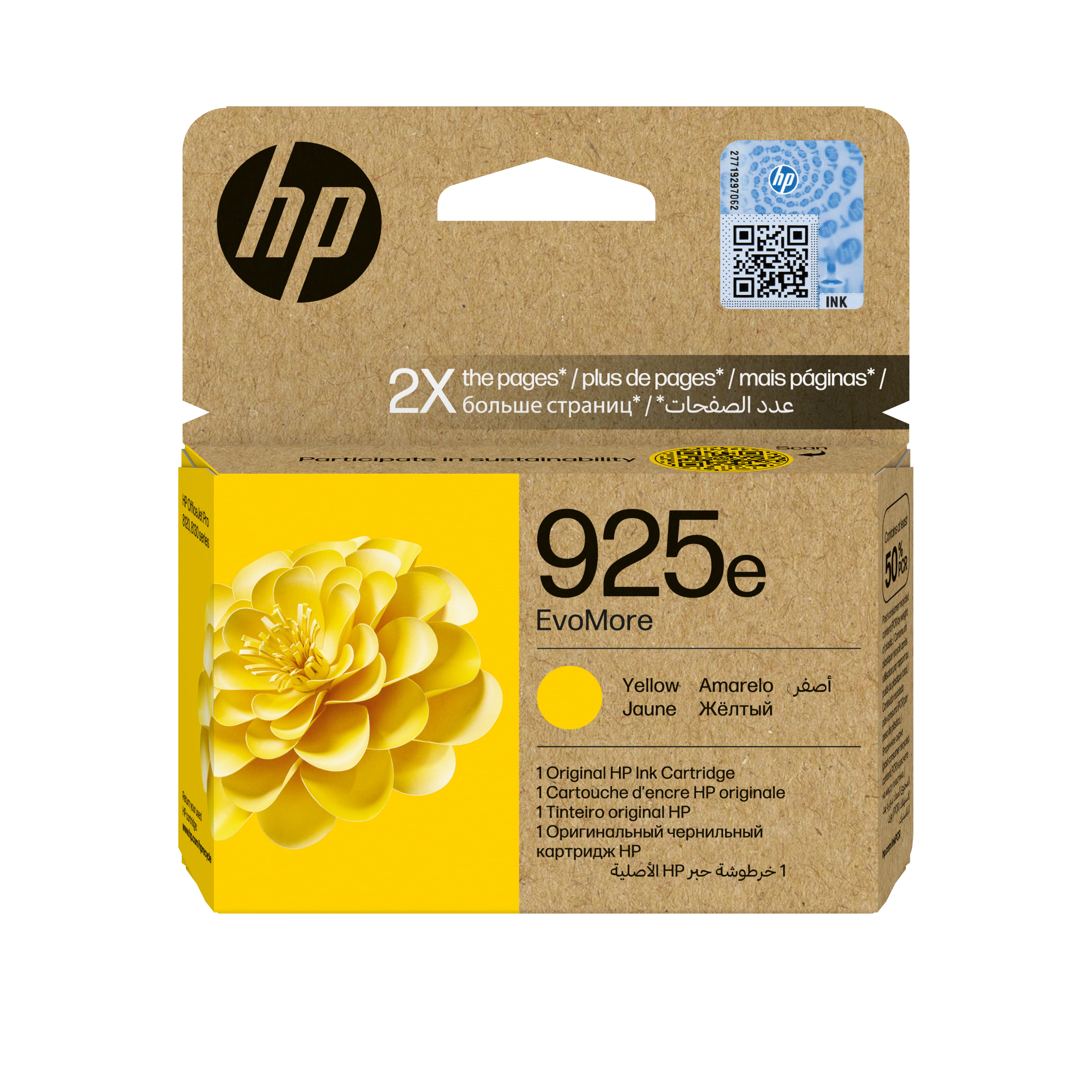 HP 925e EvoMore - Gelb - original - Tintenpatrone