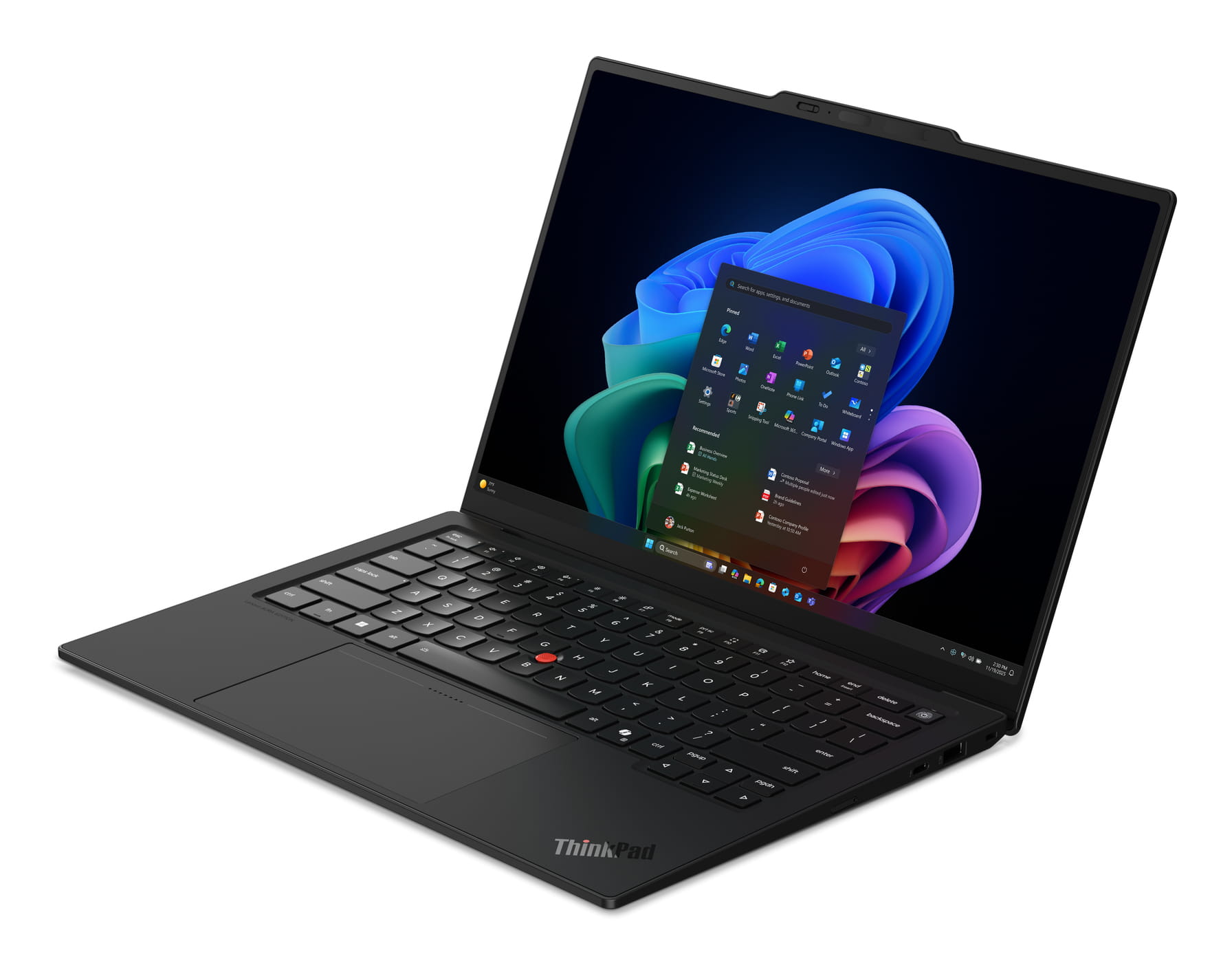 Lenovo ThinkPad X1 Carbon Gen 14 21V7 - Aura Edition - Intel Core Ultra 7 355 / 2.3 GHz - Evo - Win 11 Pro - Intel Graphics - 32 GB RAM - 1 TB SSD NVMe, - 35.6 cm (14")