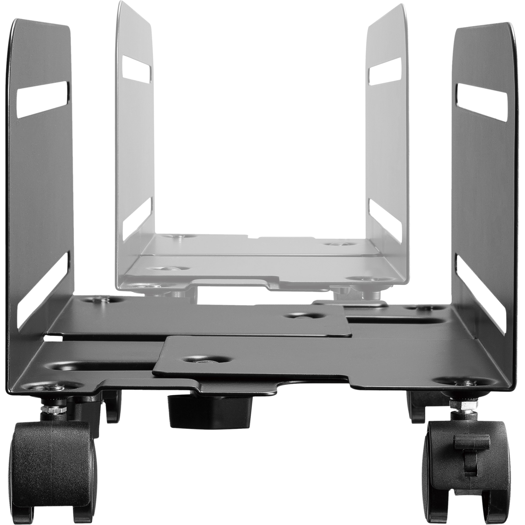 InLine PC-Trolley - Rollhilfe für Computergehäuse - max 10kg - schwarz