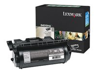 Lexmark Hohe Ergiebigkeit - Schwarz - original