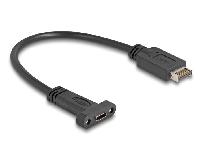 Delock Internes USB-Kabel - 24 pin USB-C (W)