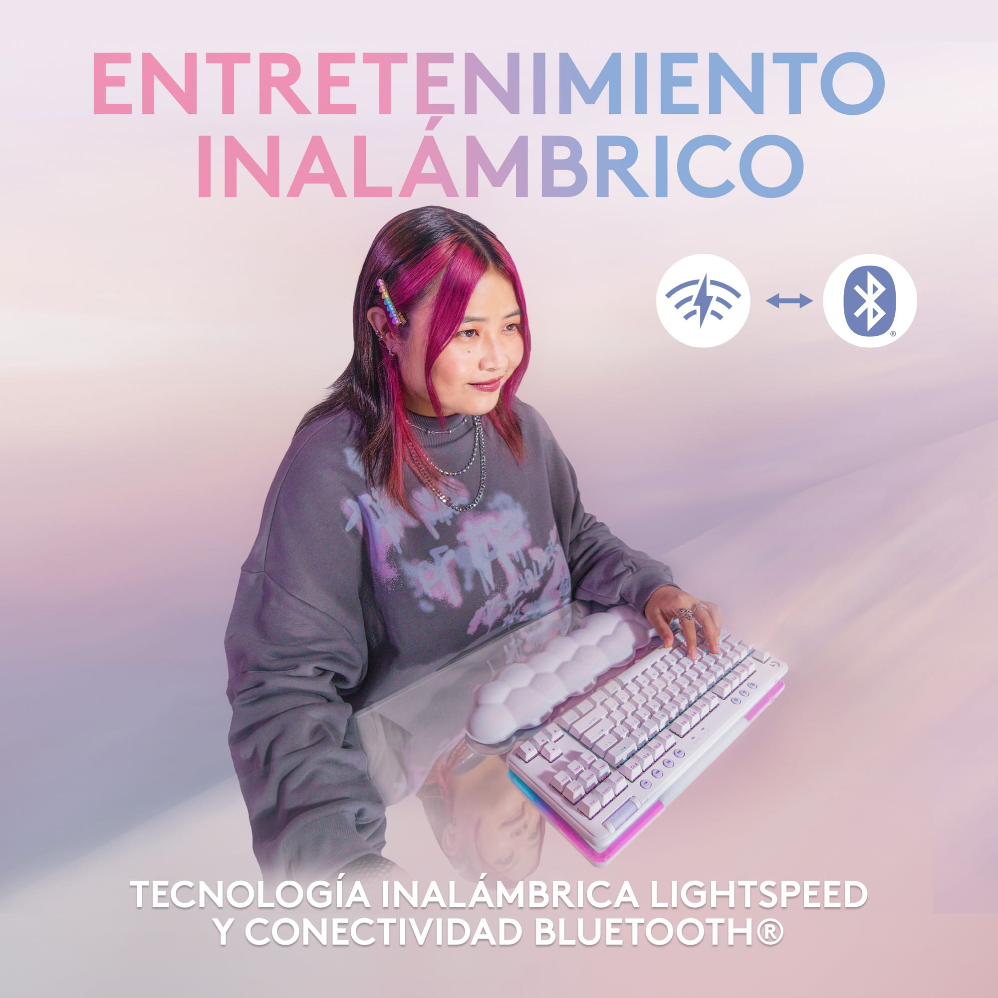 Logitech G G715 - Tastatur - tenkeyless - hintergrundbeleuchtet