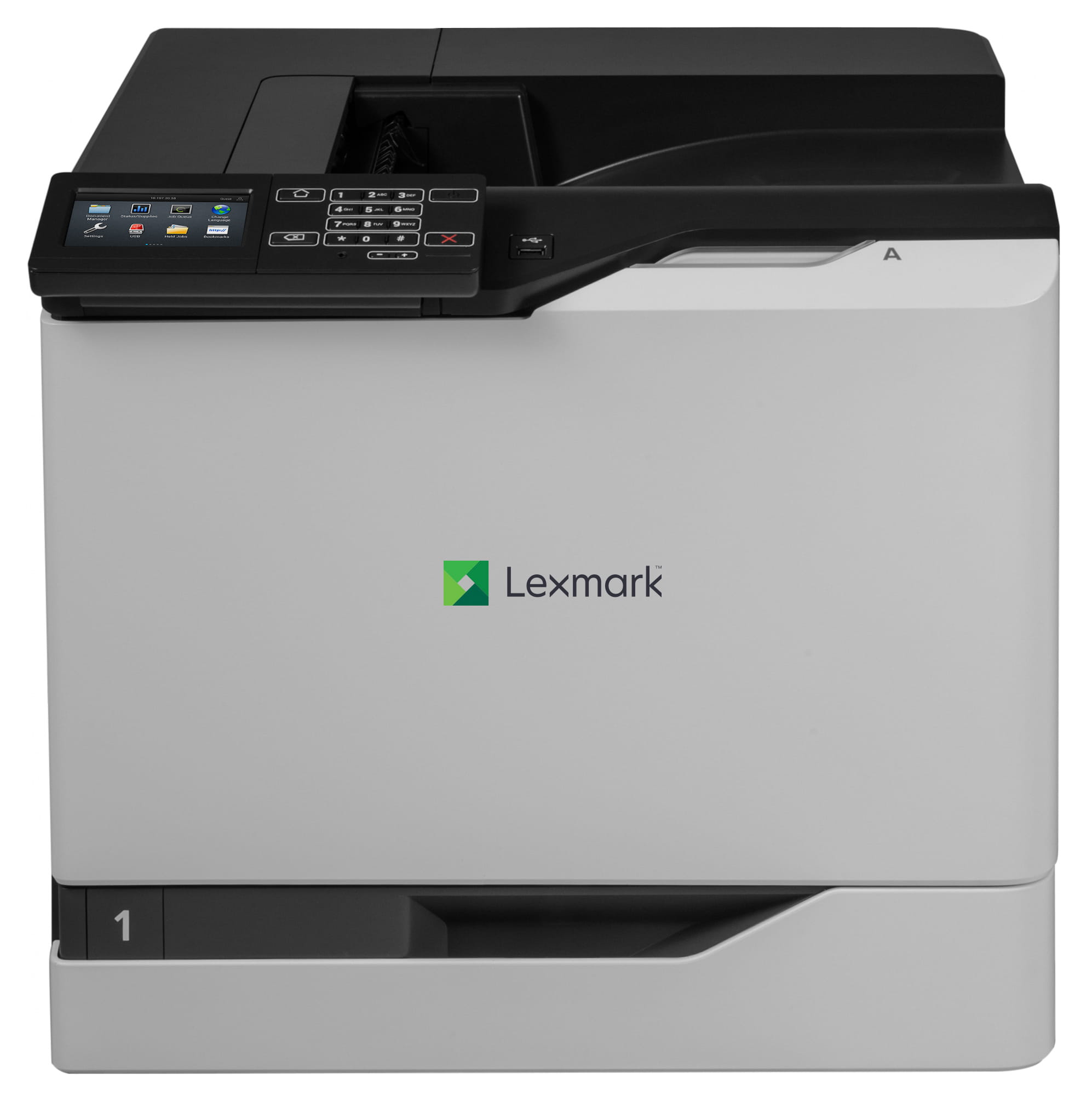 Lexmark CS820de - Drucker - Farbe - Duplex - Laser - A4/Legal - 1200 x 1200 dpi - bis zu 57 Seiten/Min. (einfarbig)/