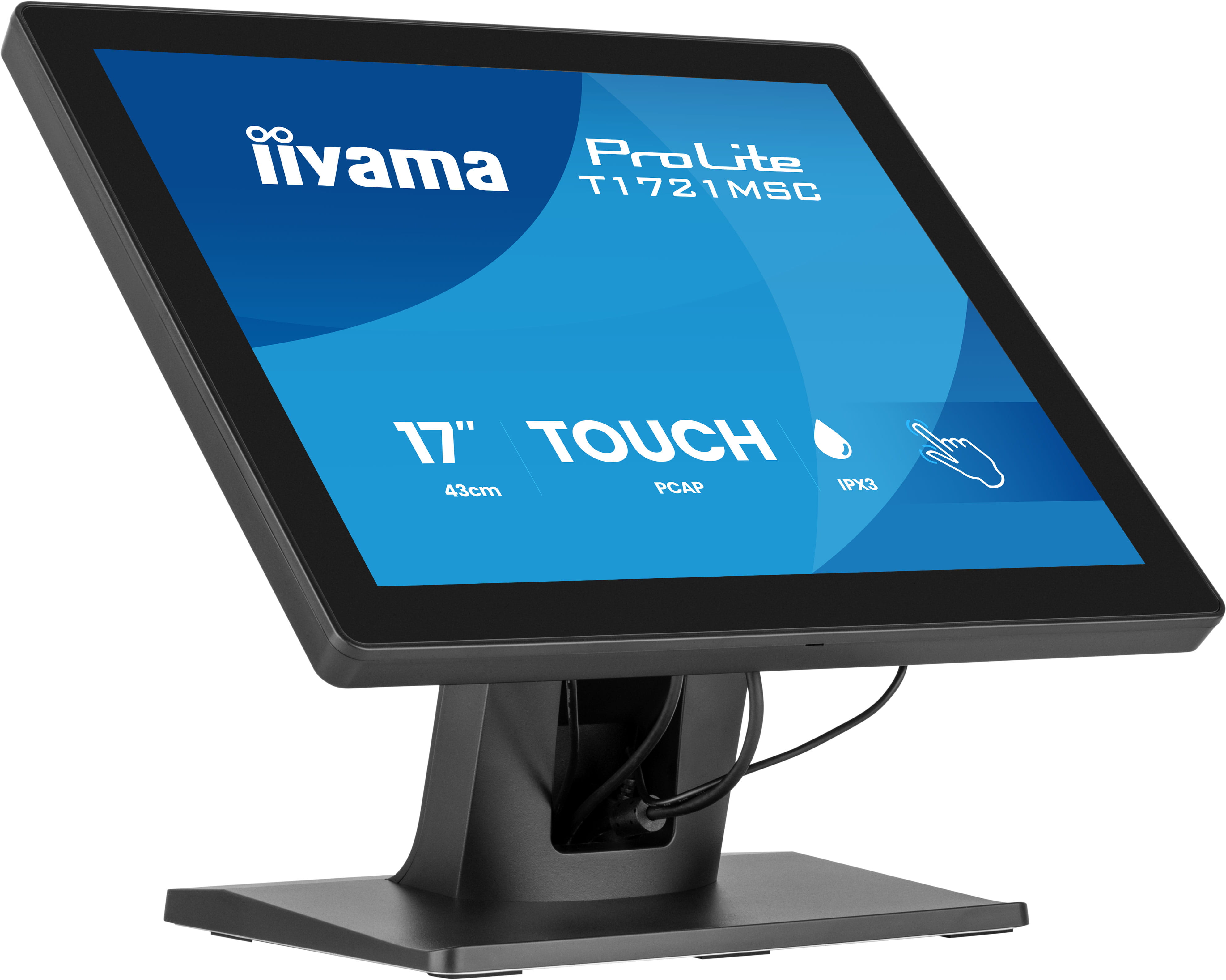 Iiyama ProLite T1721MSC-B3 - LED-Monitor - 43 cm (17")