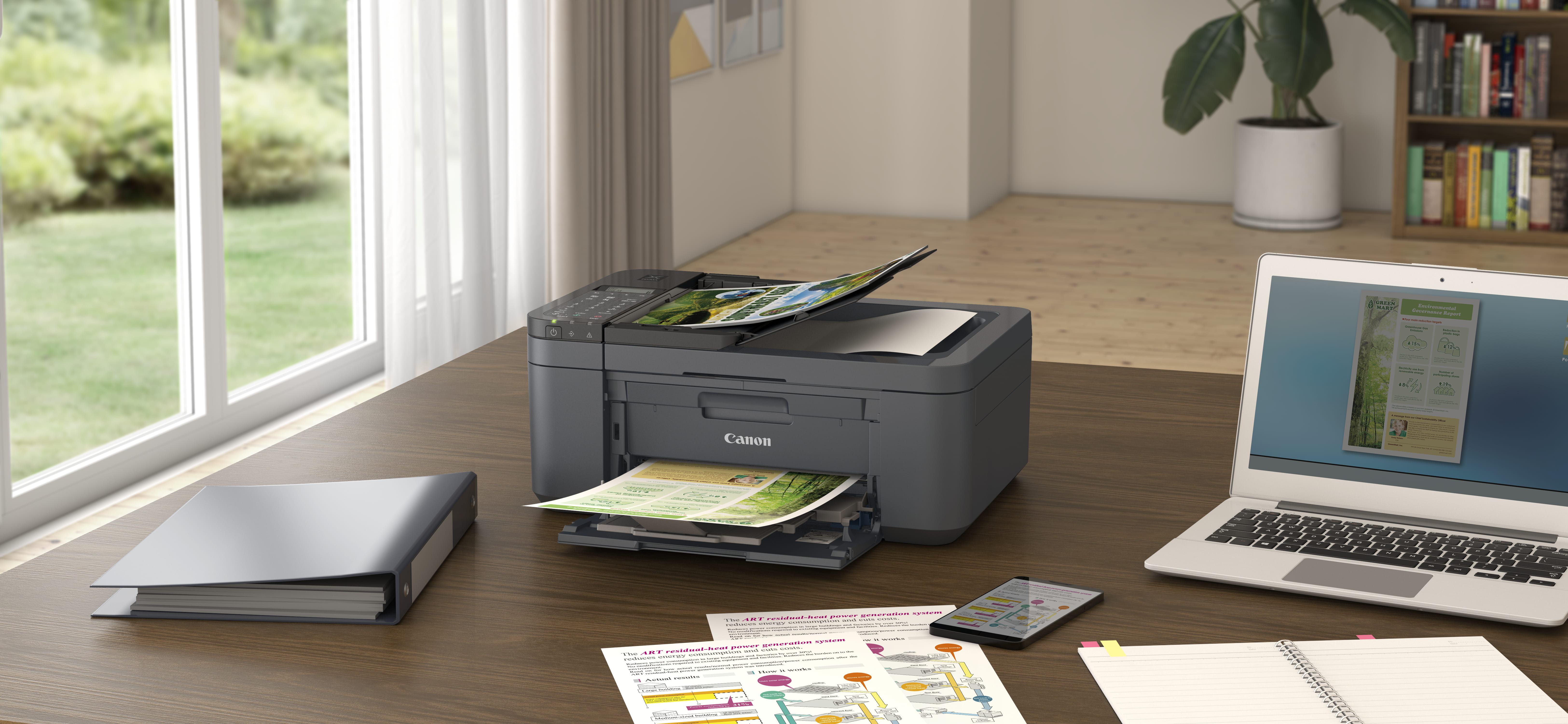 Canon PIXMA TR4755i - Multifunktionsdrucker - Farbe - Tintenstrahl - A4 (210 x 297 mm)