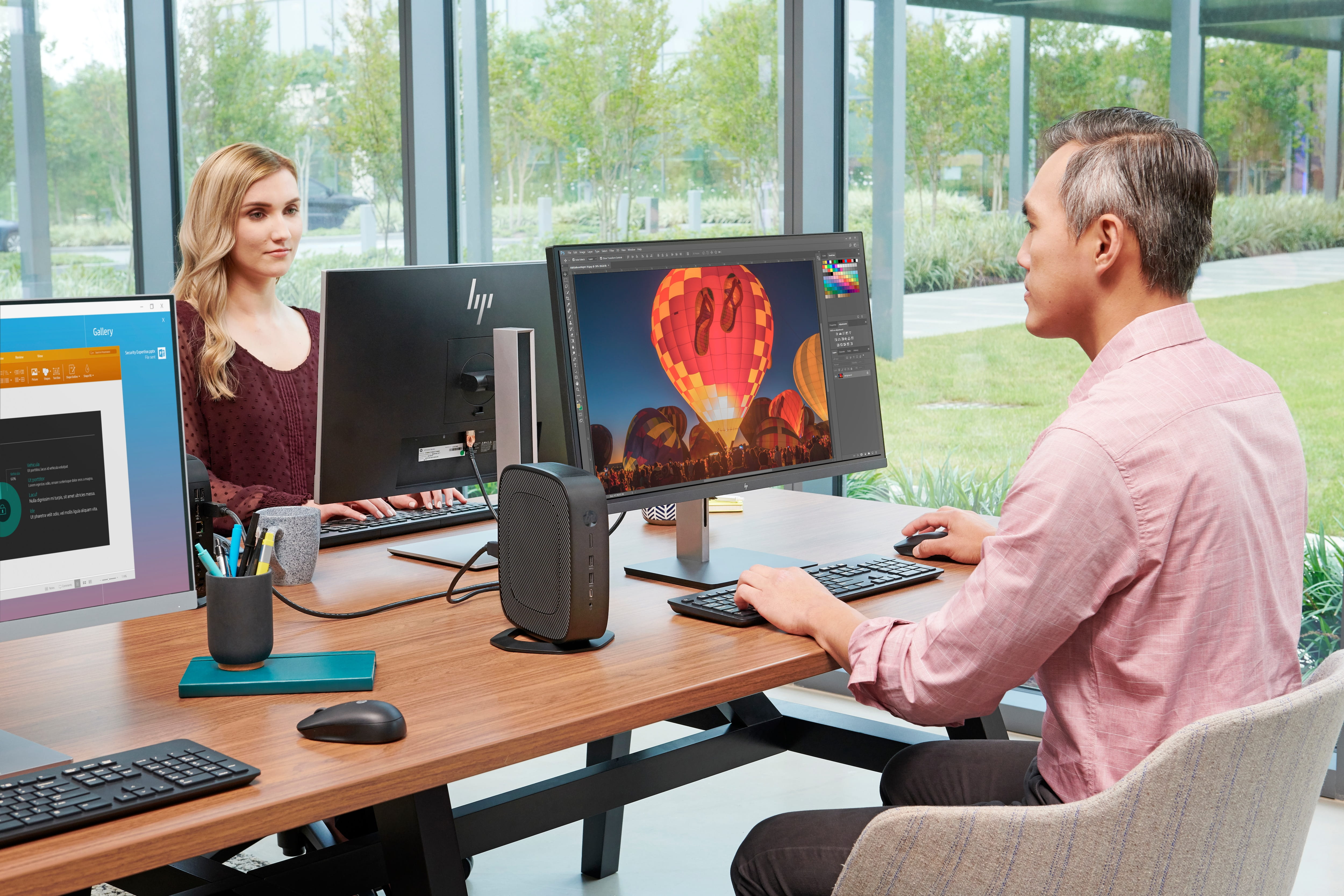 HP t740 - Thin Client - SFF - 1 x Ryzen Embedded