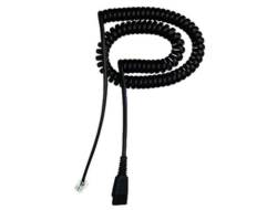 Jabra Kabelunterteil QD auf RJ10 (Lucent/Cisco, 2 m, spiral)