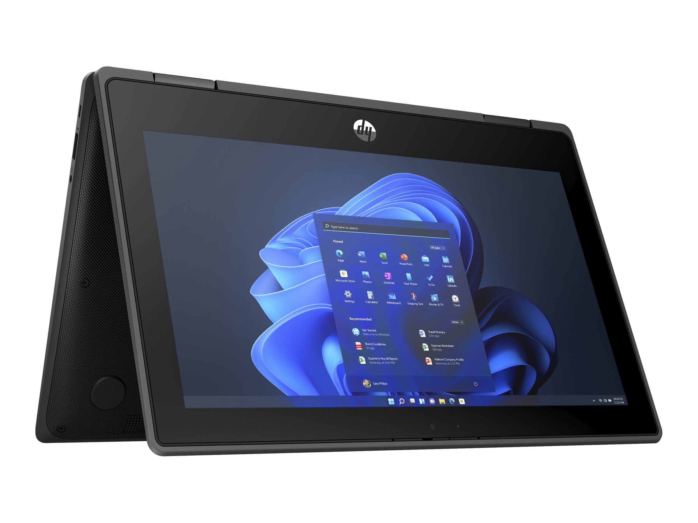 HP Pro x360 Fortis 11 G10 Notebook - Flip-Design - Intel Core i3 1210U / 1 GHz - Win 11 Home - Intel Iris Xe Grafikkarte - 8 GB RAM - 256 GB SSD NVMe, HP Value - 29.5 cm (11.6")