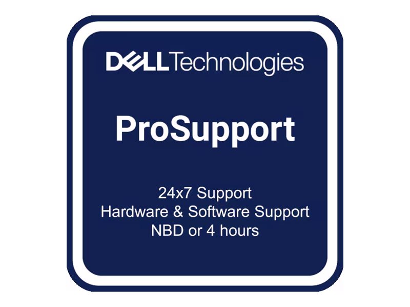 Dell Erweiterung von 3 Jahre Next Business Day auf 5 Jahre ProSupport 4H - Serviceerweiterung - Arbeitszeit und Ersatzteile (für Server)