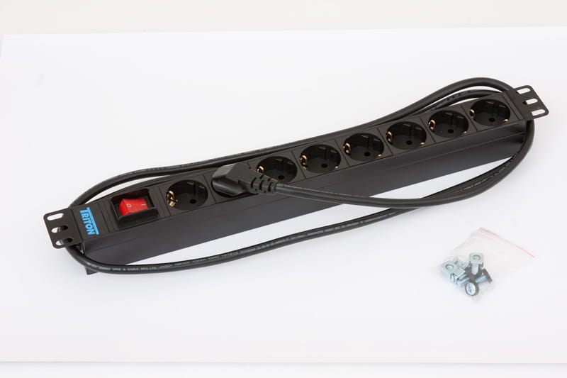 TRITON RAB-PD-X04-A1 - Steckdosenleiste (Rack - einbaufähig)