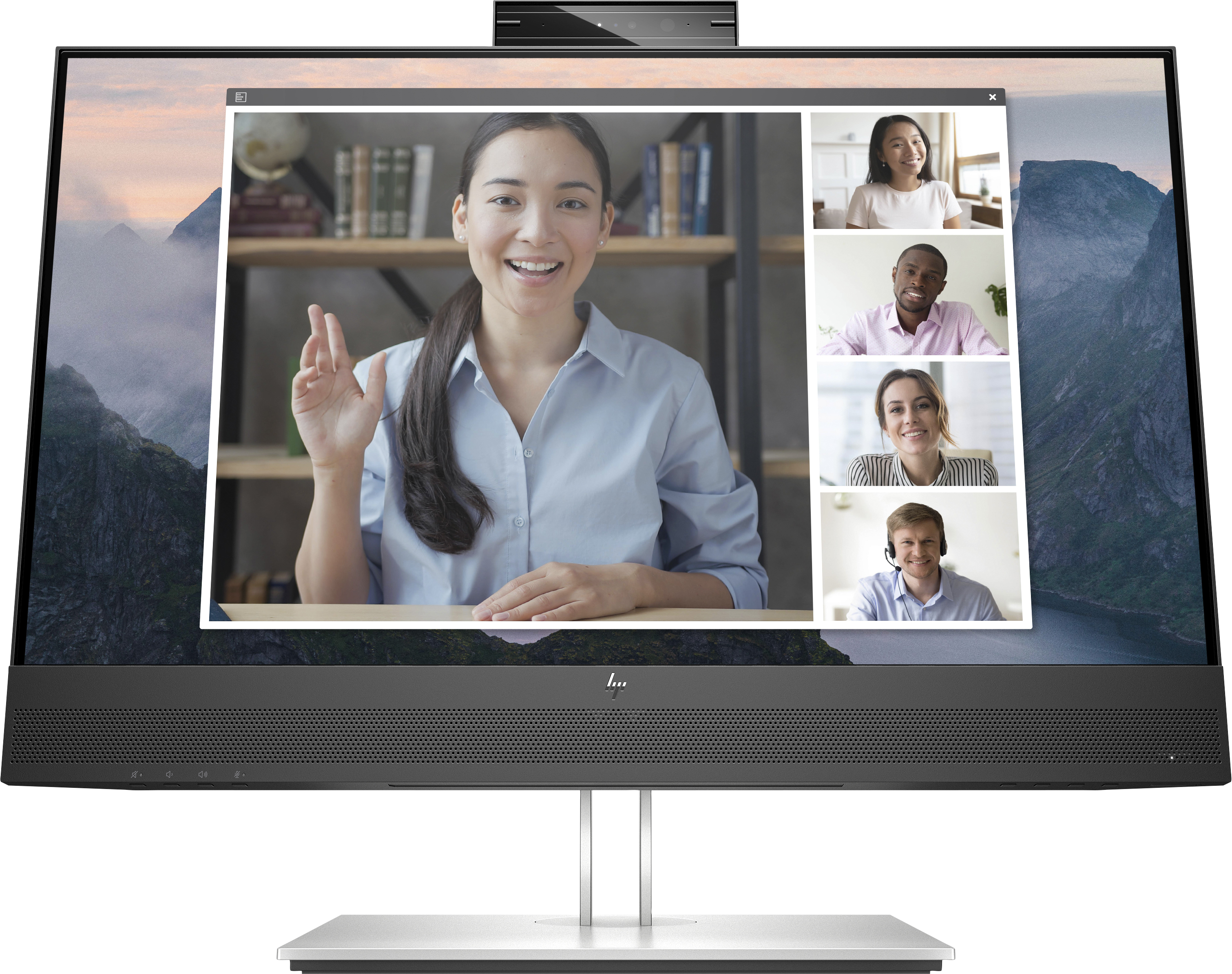 HP E24mv G4 Conferencing Monitor - E-Series - LED-Monitor - 60.45 cm (23.8")