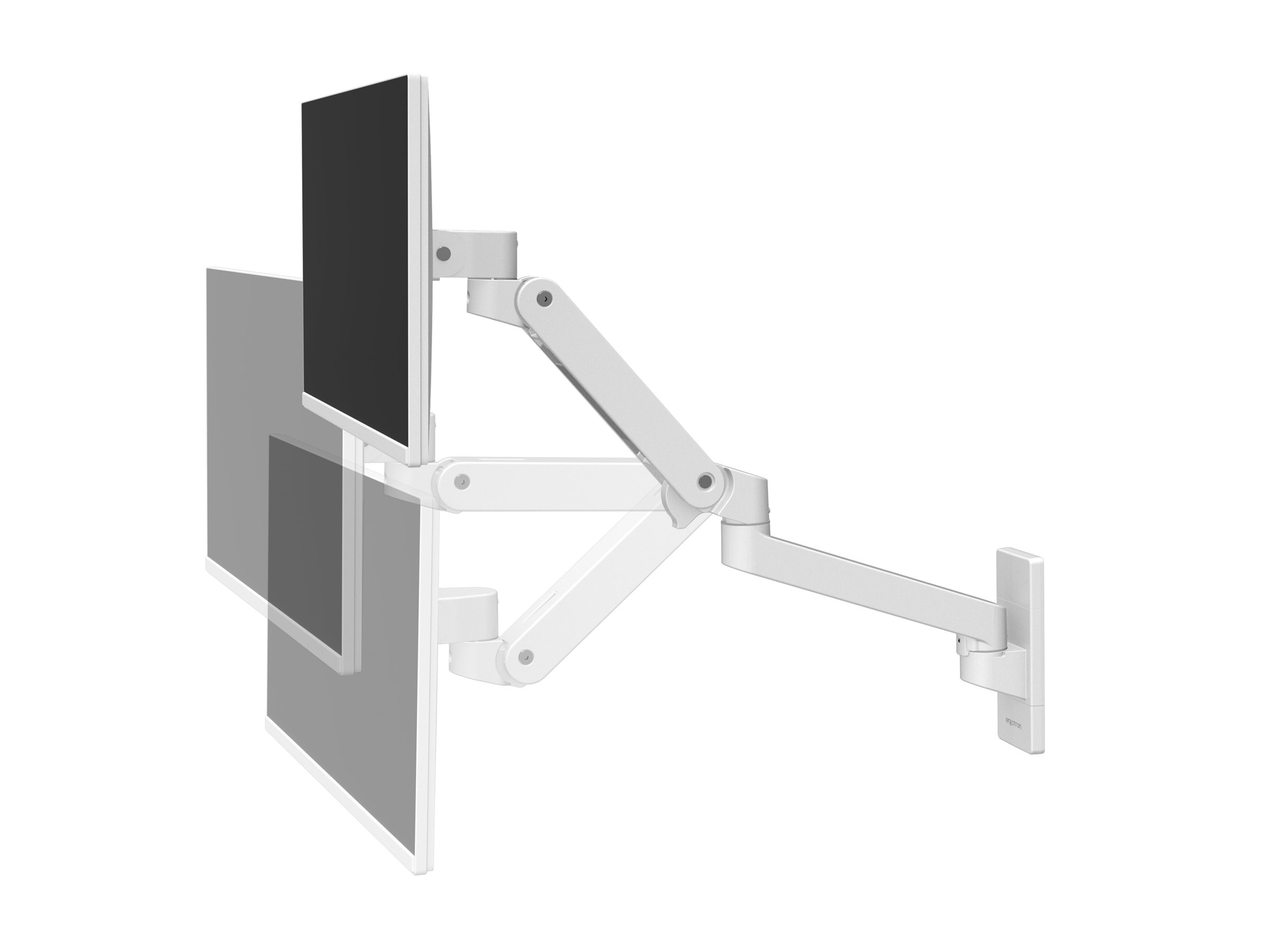 Ergotron LX Pro - Befestigungskit (Monitorarm) - für LCD-Display - Aluminium - weiß - Bildschirmgröße: bis zu 86,4 cm (bis zu 34 Zoll)