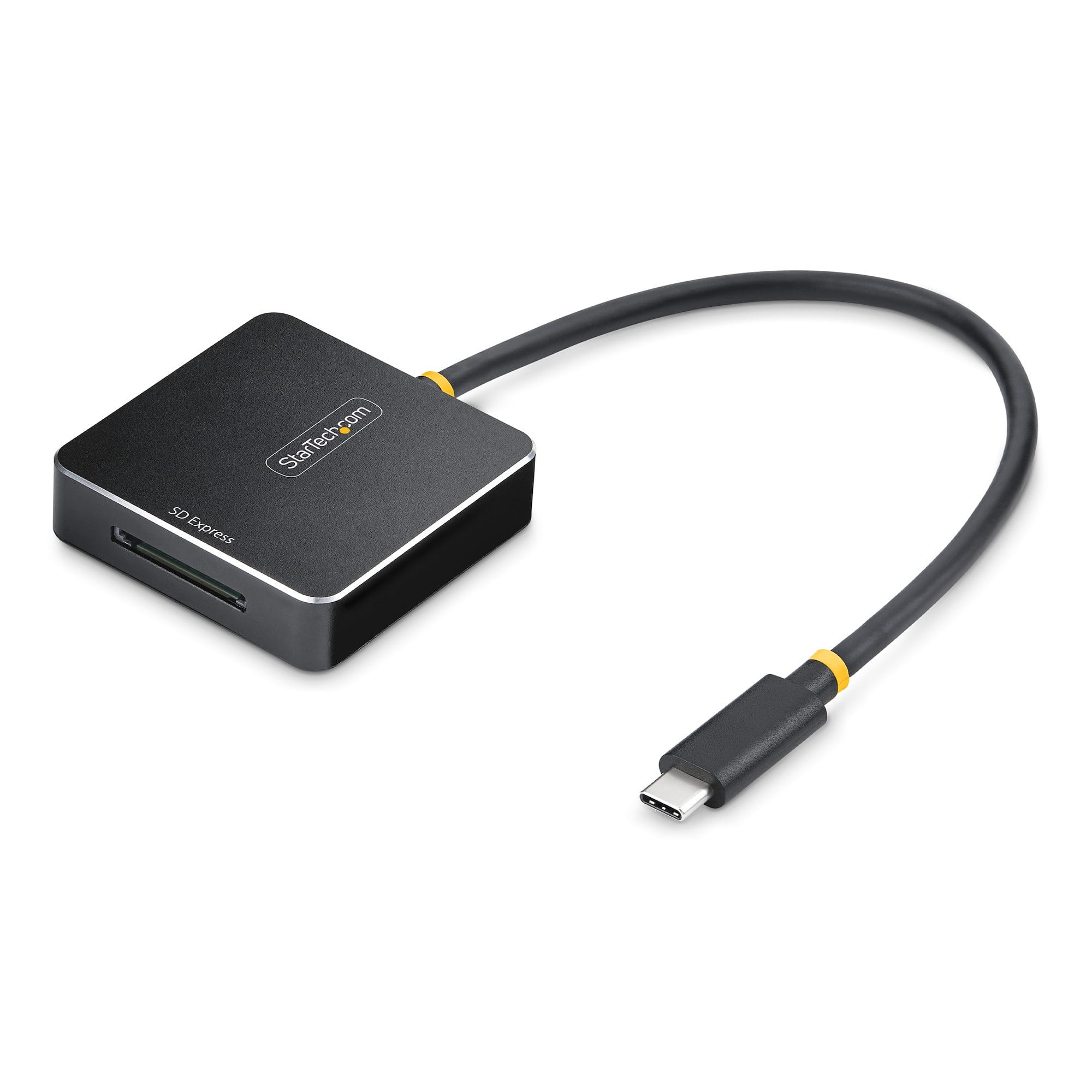 StarTech.com USB-C SD Express Card Reader, USB 10Gbps, Portable Memory Card Reader, USB Type-C to Secure Digital 7.1 Adapter, Works with Any Operating System - Kartenleser (SDHC, SDXC)