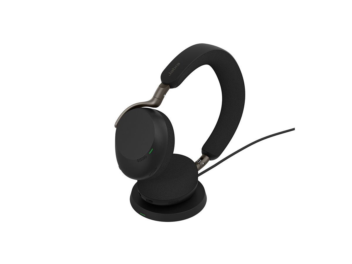 Jabra Evolve3 75 UC USB-C Link390c Stereo Wireless Charging Pad