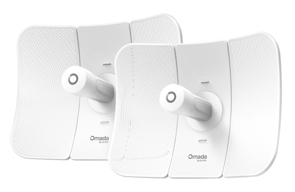 TP-LINK OMADA Beam Bridge 5 UR KIT, Netzwerkbrücke, 867 Mbit/s, WLAN, Ethernet/LAN, Weiß