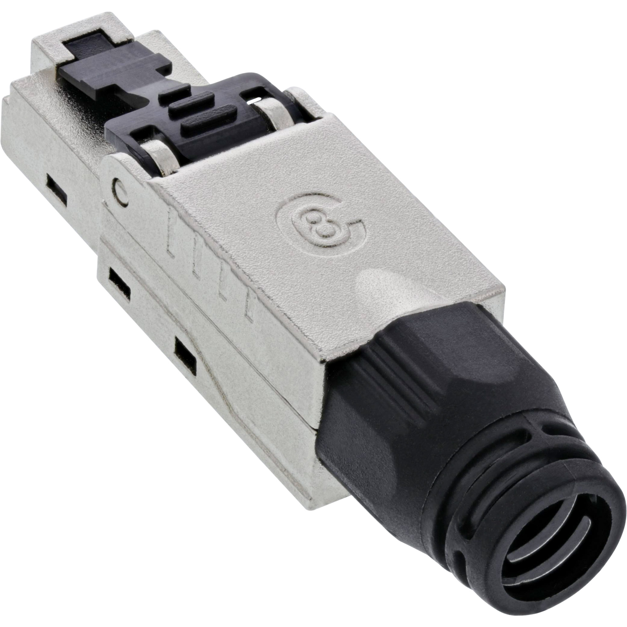 InLine RJ45 Stecker Cat.8.1 2000MHz - feldkonfektionierbar - geschirmt - Schraubv.