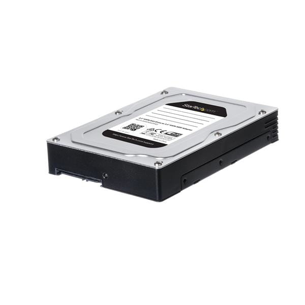 StarTech.com 2,5" auf 3,5" Festplatten Adapter - für SATA und SAS SSDs/ HDDs - 2,5 Zoll Festplattenadapter - Speichergehäuse - 2.5" (6.4 cm)