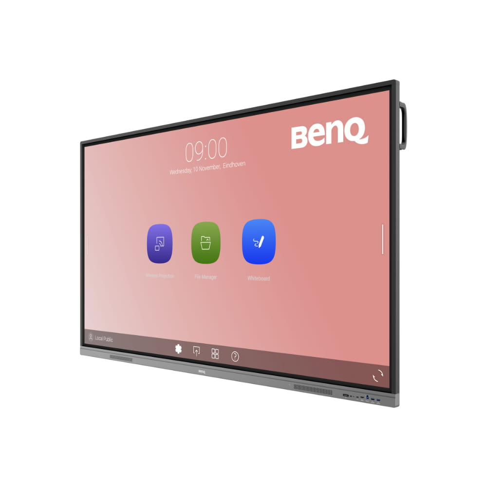 BenQ Essential Series RE8603 - 218 cm (86") Diagonalklasse LCD-Display mit LED-Hintergrundbeleuchtung - Bildung / Geschäft - mit Touchscreen (Multi-Touch)