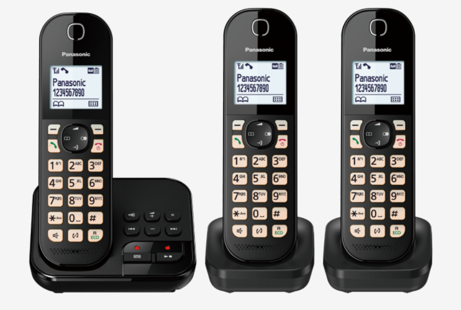 Panasonic KX-TGC463GB - Schnurlostelefon - Anrufbeantworter mit Rufnummernanzeige