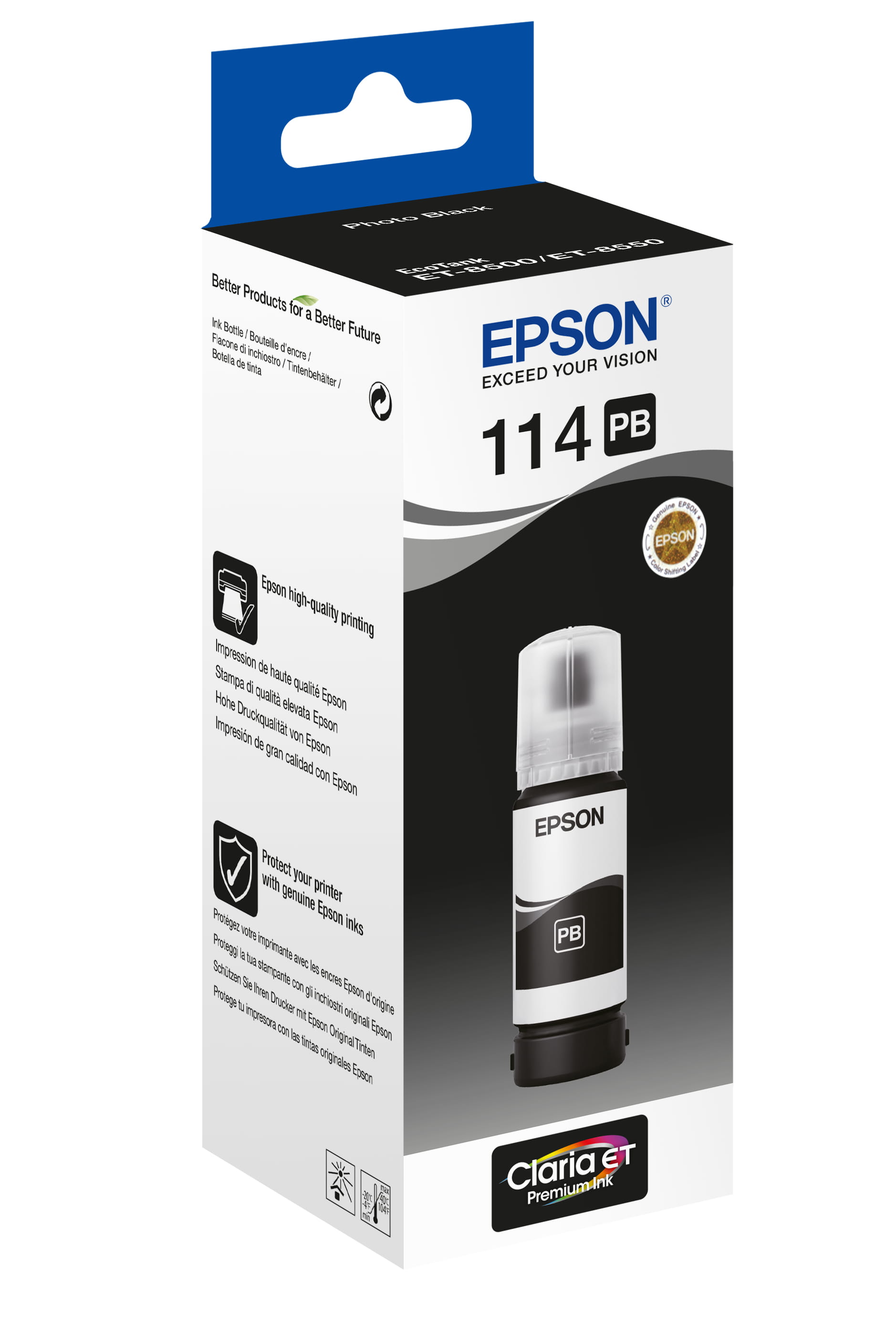 Epson 70 ml - Schwarz - original - Nachfülltinte