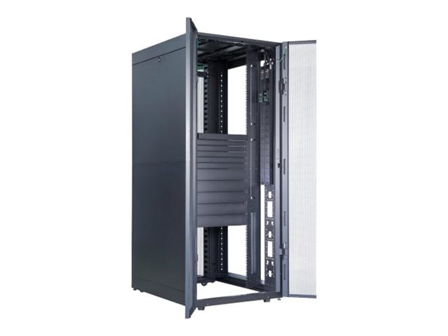 APC Easy Rack - Rack-Zubehörkanal (vertikal) - Schwarz - 48U (Packung mit 2)