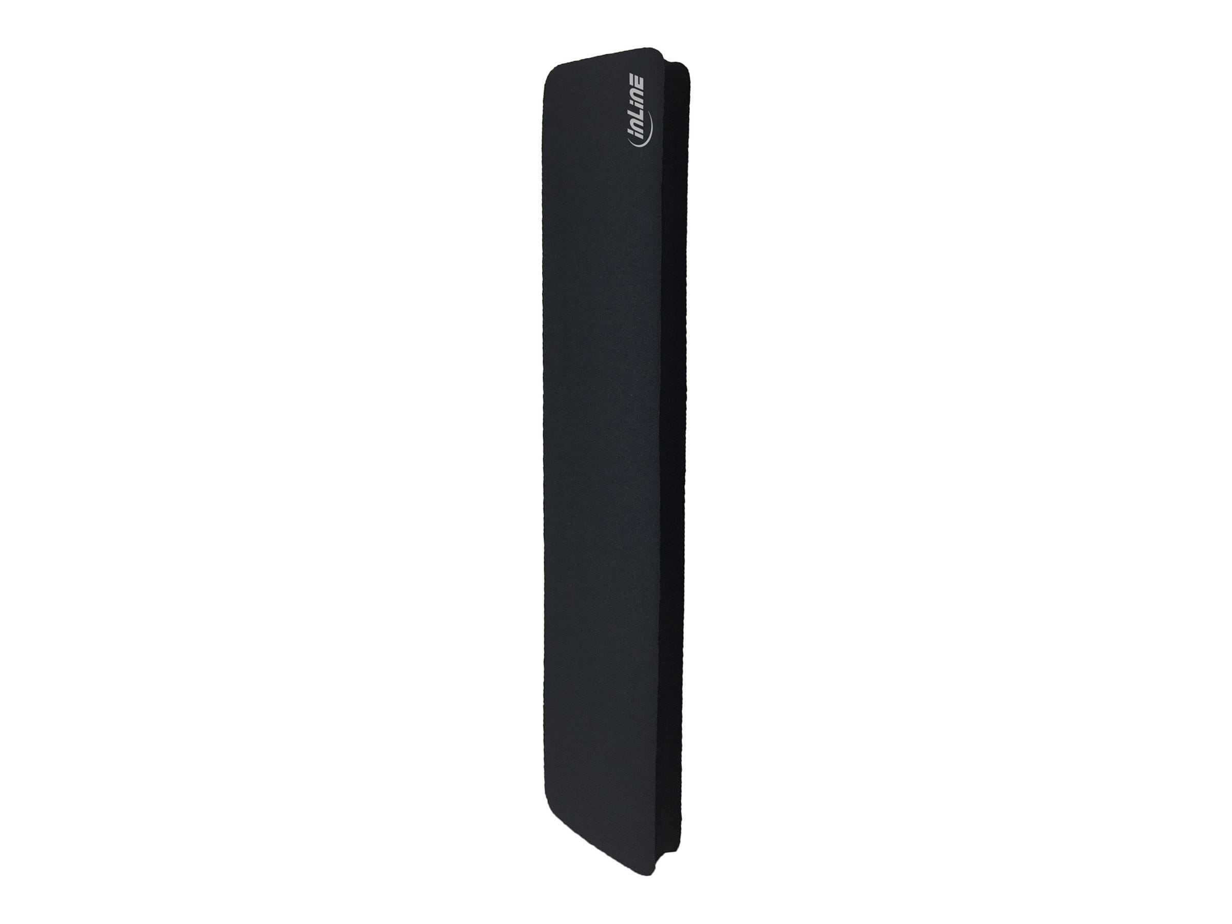 InLine Tastatur-Pad M - Handballenauflage - 360x70x18mm - schwarz