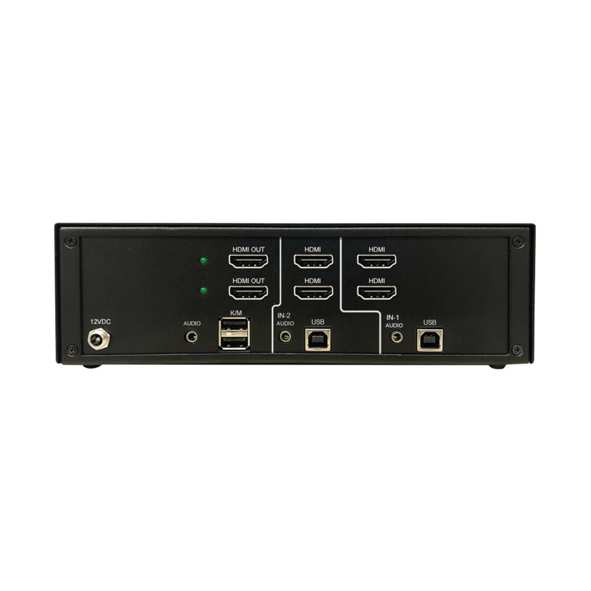 Tripp Secure KVM Switch, 2-Port, Dual Head, HDMI to HDMI, 4K, NIAP PP4.0, Audio, TAA
