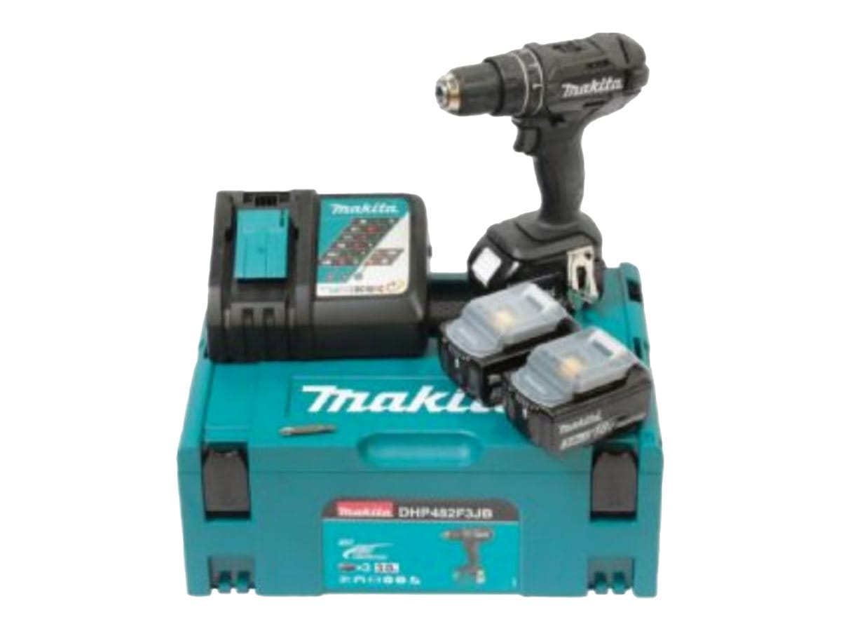Makita DHP482F3JB - Bohrhammer/Treiber - schnurlos