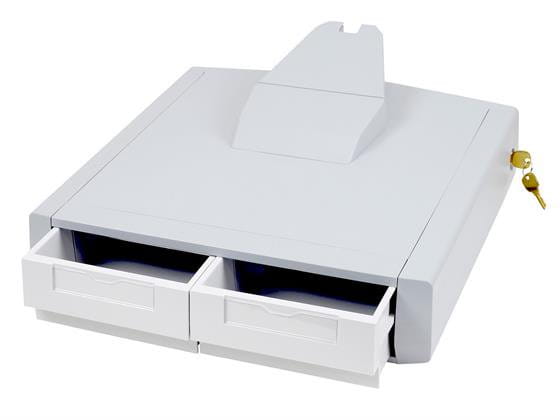 Ergotron Primary Storage Drawer, Double - Montagekomponente (Auszugsmodul)