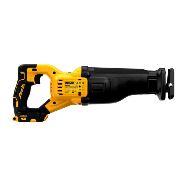 DEWALT DCS386NT-XJ, Bürstenlos, Schwarz, Gelb, 3000 SPM, 13 cm, 95 dB, 84 dB