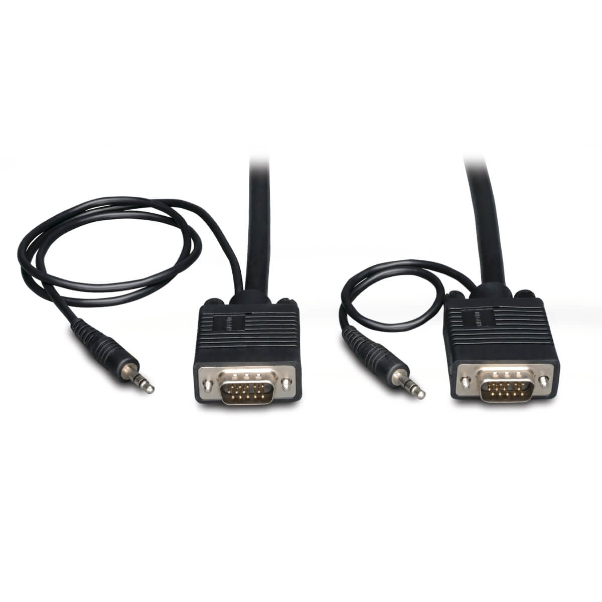 Tripp Eaton Tripp Lite Series VGA High-Resolution RGB Coaxial Cable with Audio (HD15 and 3.5mm M/M)