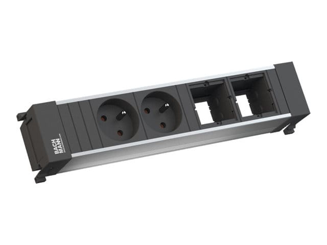 Bachmann POWER FRAME - Größe M - Steckdosenleiste - AC - Eingabe, Eingang GST18i3 - Ausgangsanschlüsse: 2 (Strom UTE)