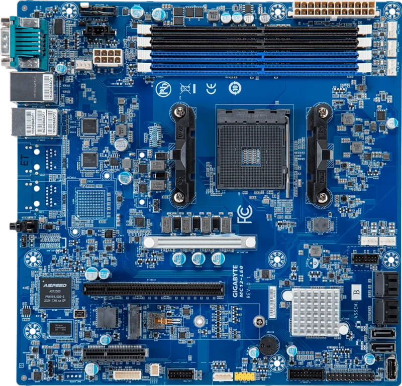 Gigabyte MC12-LE0 - 1.X - Motherboard - micro