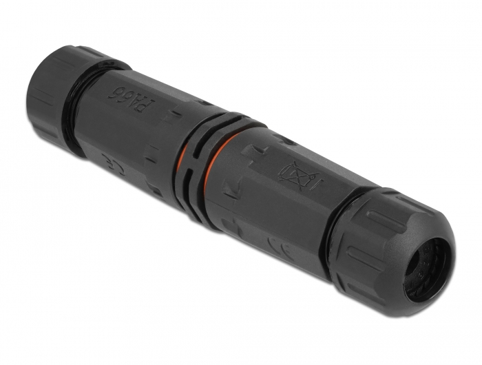 Delock Kabelverbindung - Außenbereich - Schwarz