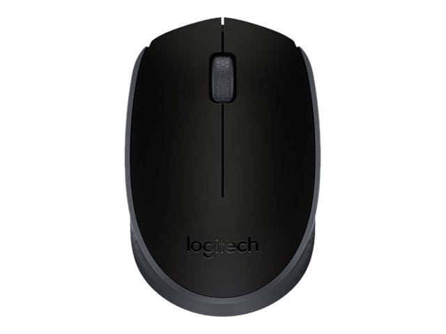 Logitech M171 - Maus - rechts- und linkshändig - kabellos - 2.4 GHz - kabelloser Empfänger (USB)