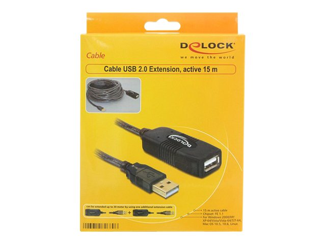 Delock USB Cable - USB-Verlängerungskabel - USB (M)