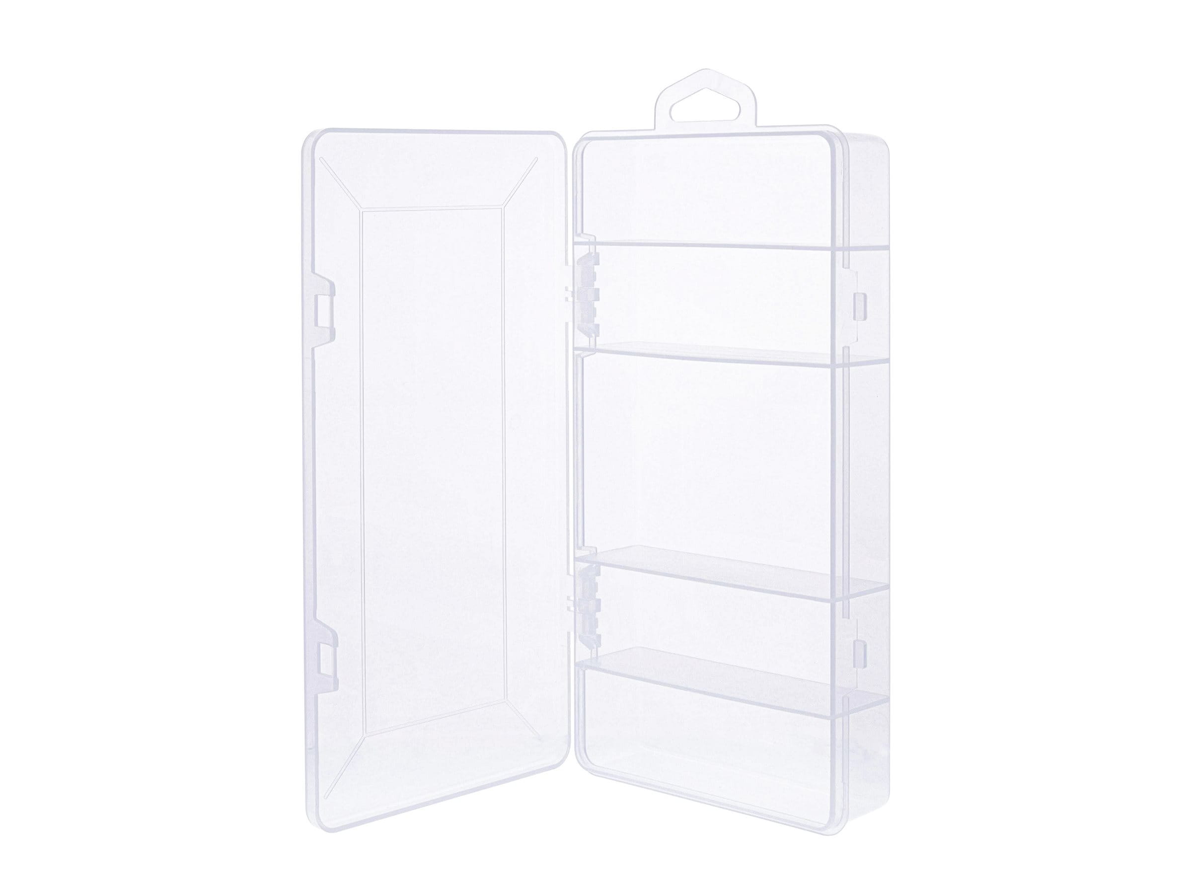 InLine Kleinteilebox - 5 Fächer - Abmessungen: 206x107x33mm - transparent