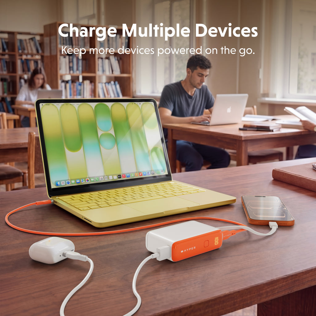 Targus HyperJuice Flex Mini - Powerbank - 10000 mAh - 30 watt - PD (USB-C)