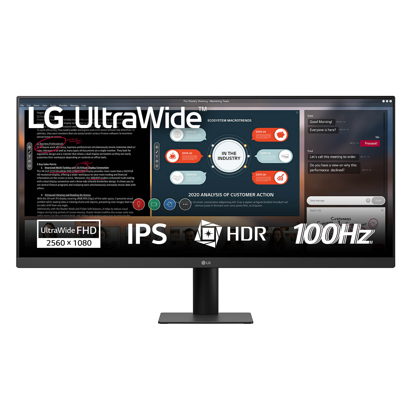 LG UltraWide 29U511A-B - LED-Monitor - 73 cm (29")