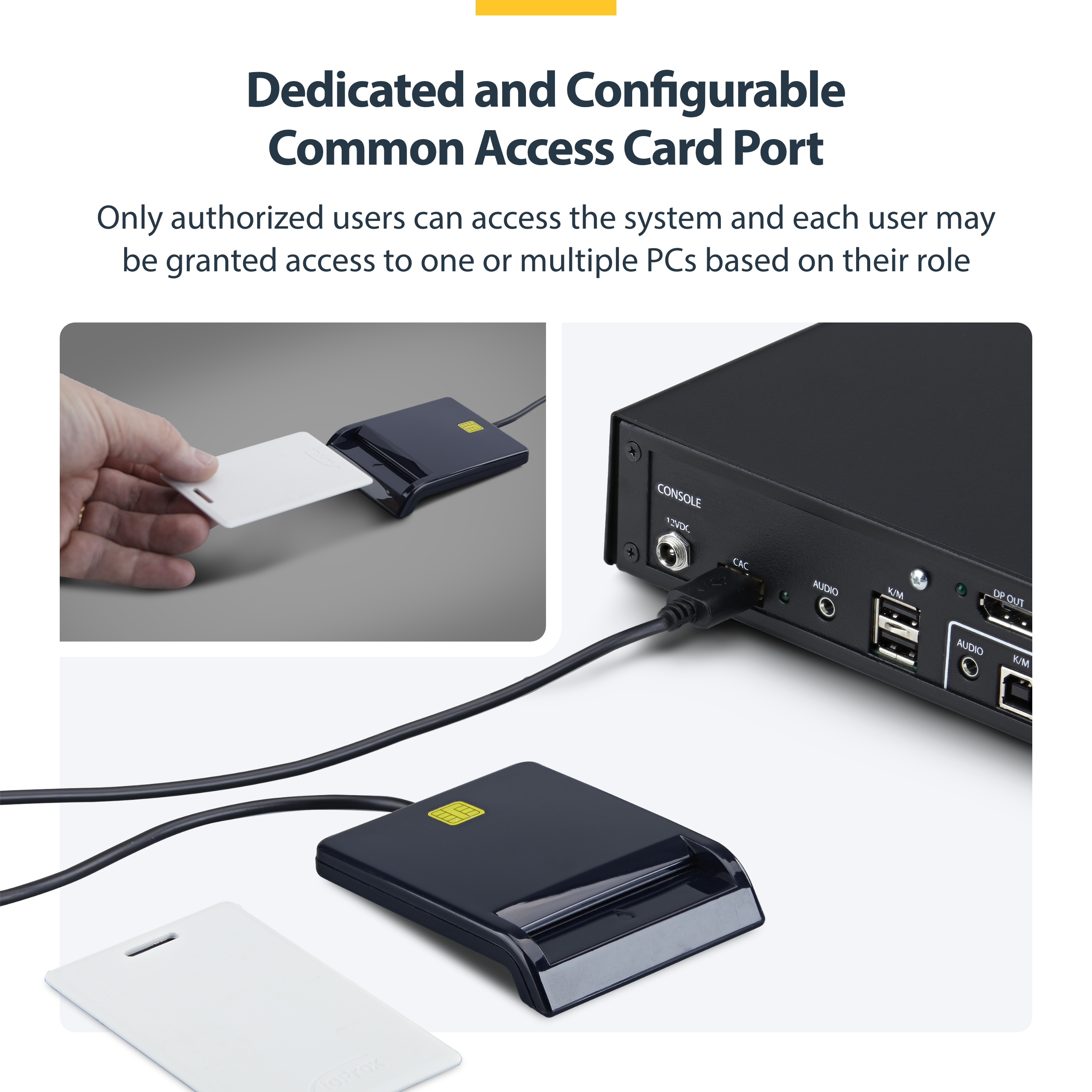 StarTech.com KVM-Switch - sicher - 2 x KVM