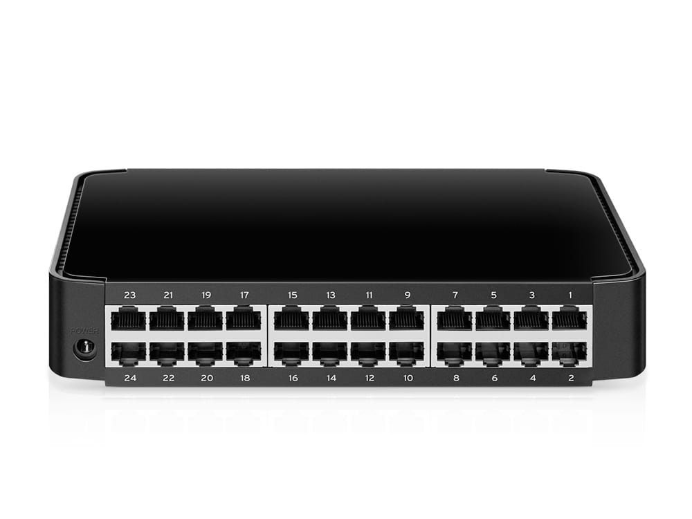 TP-LINK TL-SF1024 - Switch - 24 x 10/100 - Desktop
