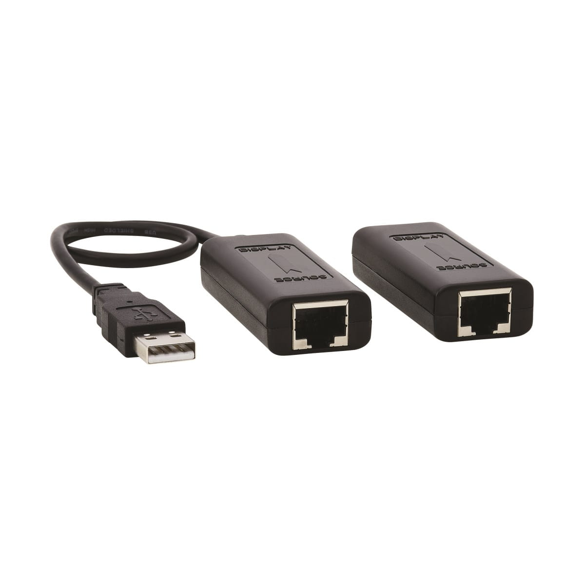 Tripp Eaton Tripp Lite Series USB over Cat5/Cat6 Extender Kit 1-Port with Power over Cable - USB 2.0, Up to 164 ft. (50 m)