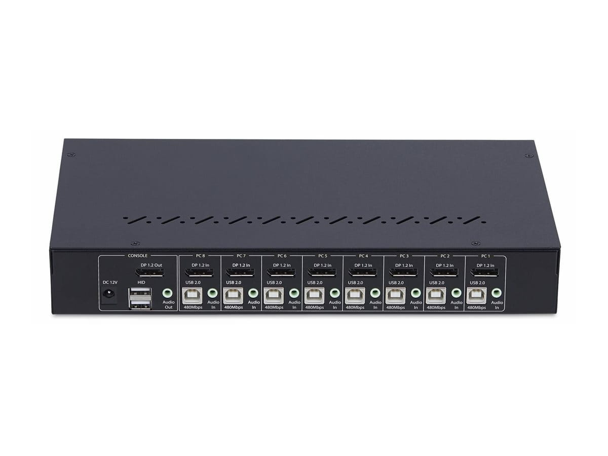 StarTech.com 8-Port DisplayPort KVM Switch w/1U