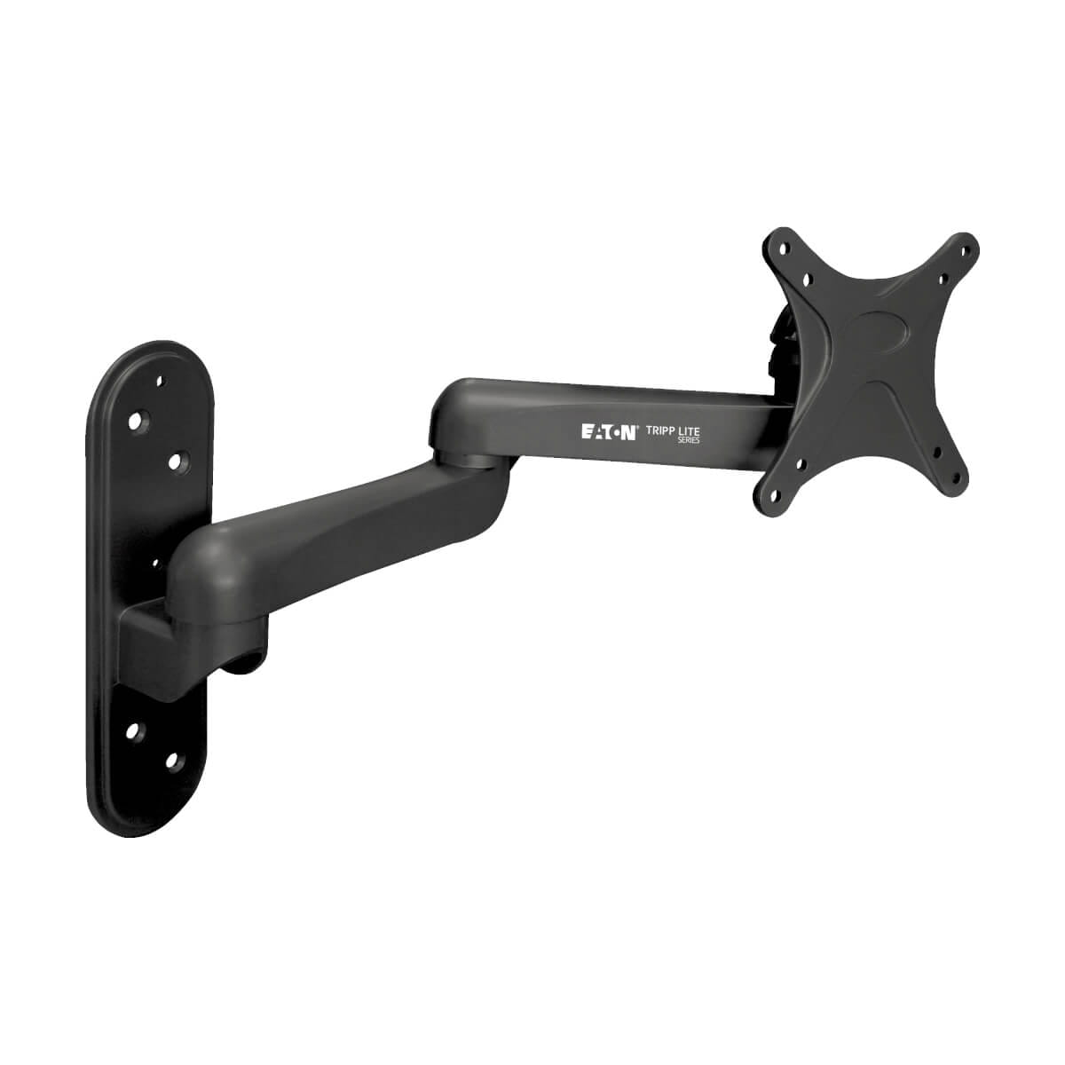 Tripp Eaton Tripp Lite Series Display TV LCD Wall Monitor Mount Fixed Arm Swivel/Tilt 13" to 27" TVs / EA / Flat-Screens - Klammer - für LCD-Display - Stahl - Schwarz - Bildschirmgröße: 33.02-68.58 cm (13"-27")