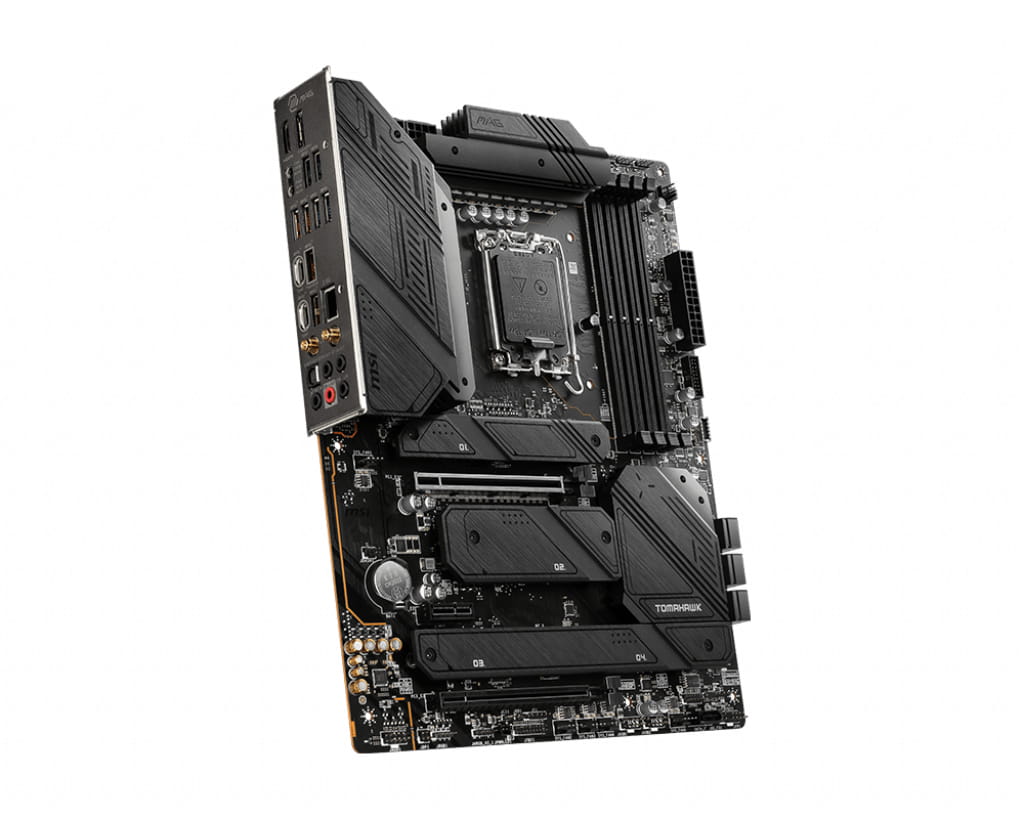 MSI MAG Z790 Tomahawk WIFI - Motherboard - ATX - LGA1700 Sockel - Z790 Chipsatz - USB-C 3.2 Gen 2x2, USB 3.2 Gen 2, USB 3.2 Gen 1, USB-C 3.2 Gen2 - 2.5 Gigabit LAN, Wi-Fi 6E, Bluetooth - Onboard-Grafik (CPU erforderlich)