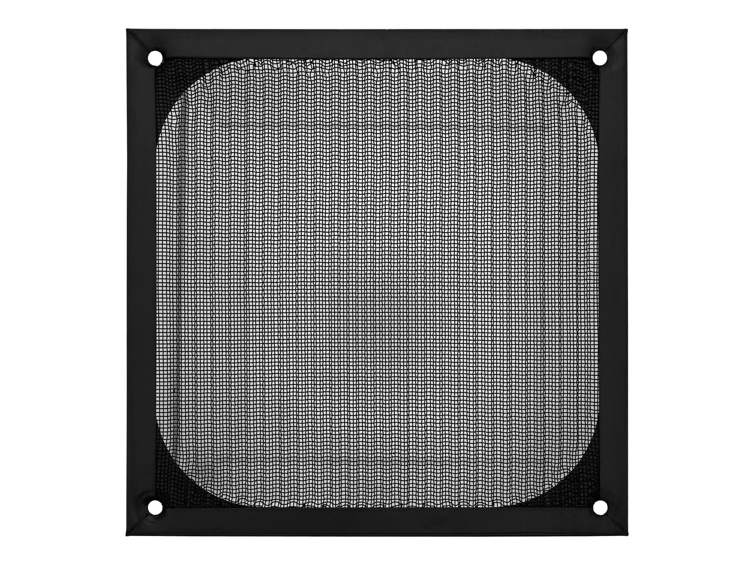 InLine Lüftergitter - Aluminium Filter - 140x140mm - schwarz