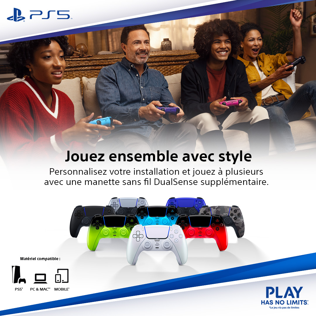 Sony Interactive Entertainment DualSense, Gamepad, Android, MAC, PC, PlayStation 5, iOS, D-Pad, Home button, Schaltfläche Optionen, Schaltfläche Teilen, Analog / Digital, Rot/Grün/Blau, Verkabelt & Kabellos